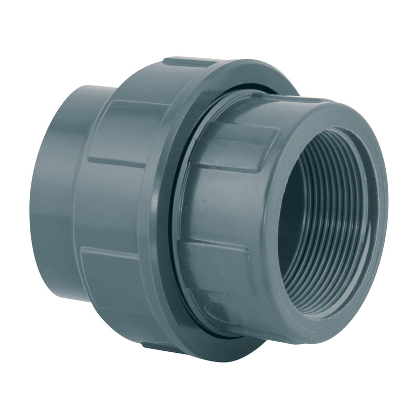 Union mixte 3 pièces PVC pression femelle/taraudé