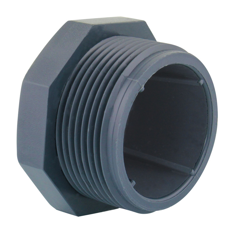 Bouchon PVC pression fileté